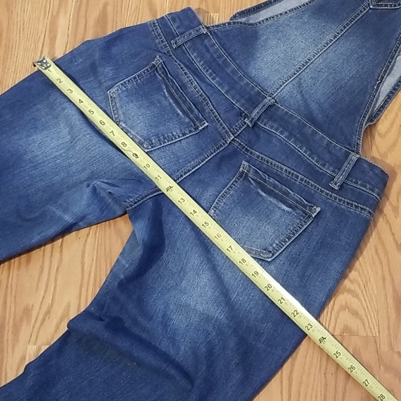 Distressed overalls blue spice 7 - Picture 10 of 10